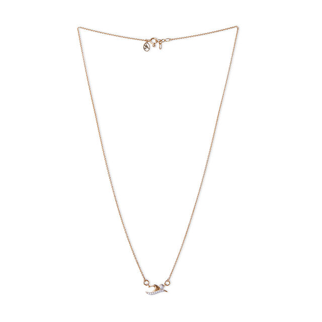 Tanishq 18KT Diamond Pendant with Chain for Women 