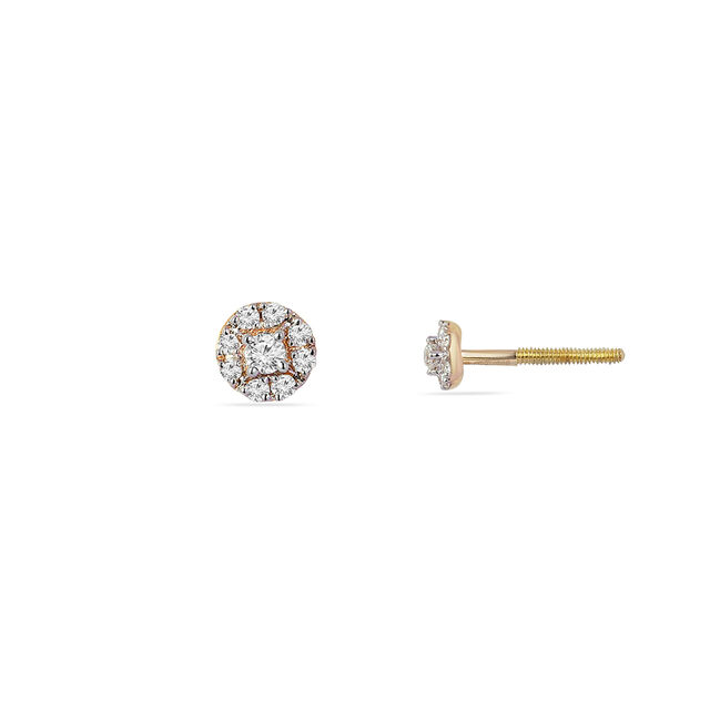 Tanishq 18KT Diamond Earrings for Women 4