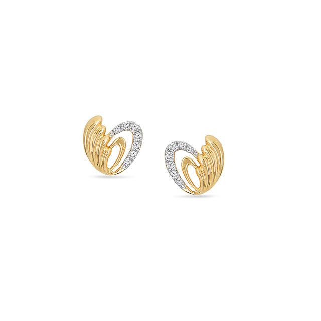 Angel's Embrace Diamond Earrings 