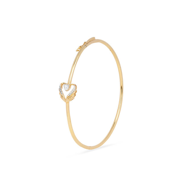 Tanishq 18KT Diamond Bangle for Women 2