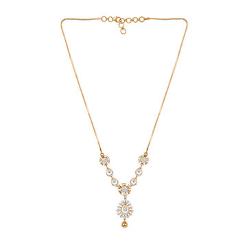 Tanishq 18KT Diamond Necklace for Women