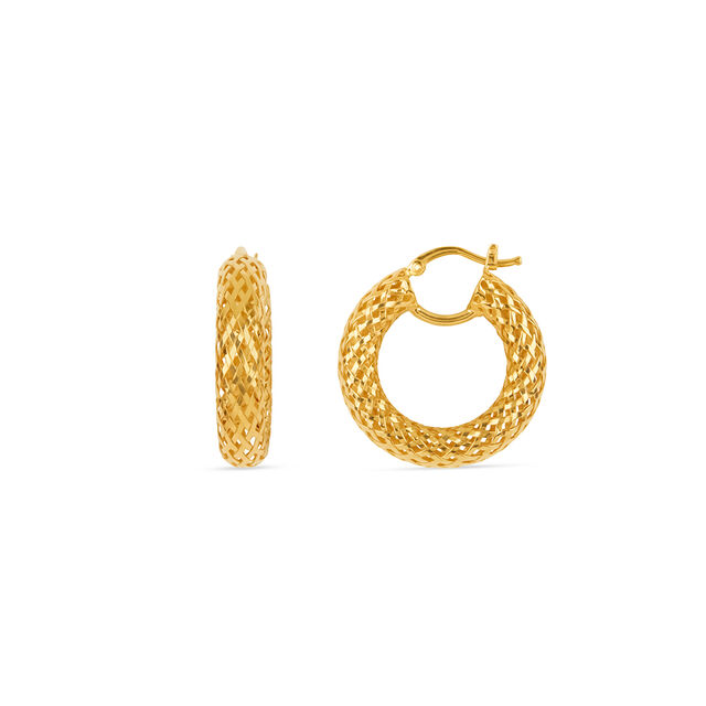 Tanishq 18KT Gold Earrings for Women 