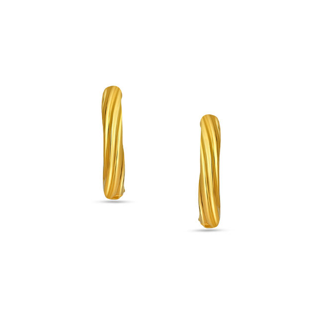 Tanishq 18 KT Gold Earrings for Women 