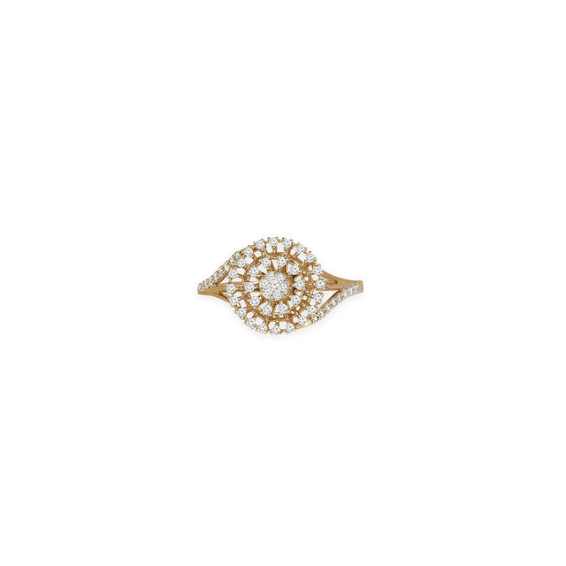 Tanishq 18KT Diamond Finger Ring for Women 