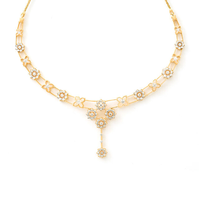 Tanishq Gold Necklace,,hi-res 