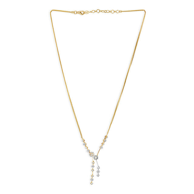 Tanishq 18KT Diamond Necklace for Women 