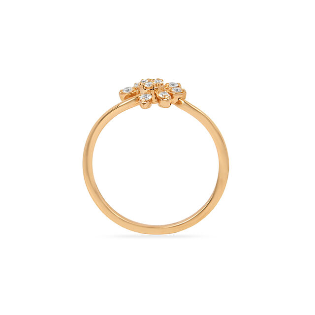 Tanishq 18KT Diamond Finger Ring for Women 3