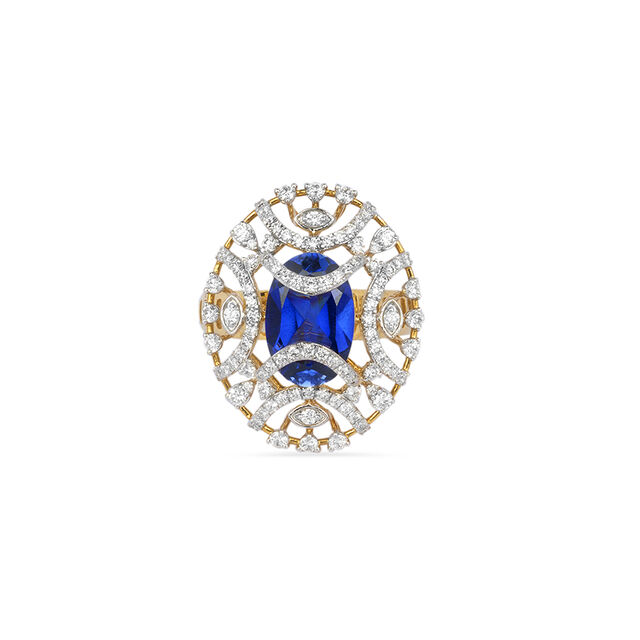 Bright Dazzling Diamond Finger Ring 2