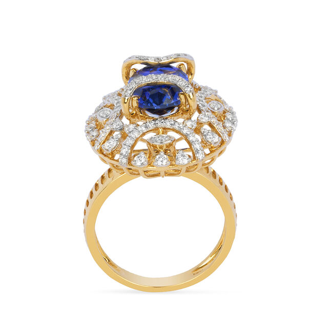 Bright Dazzling Diamond Finger Ring 4