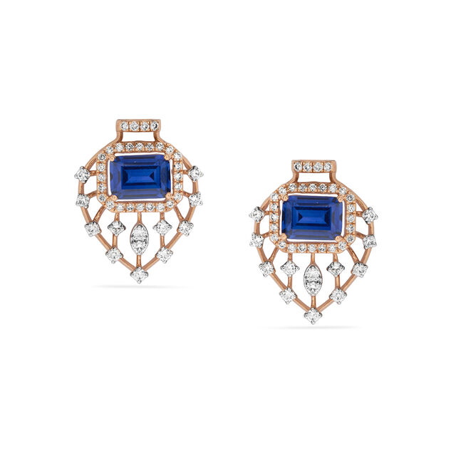 Luxurious Diamond Pendant and Earrings Set 4
