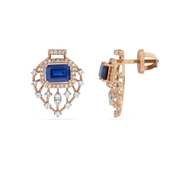 Luxurious Diamond Pendant and Earrings Set 5