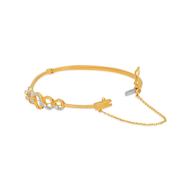 Tanishq 18 KT Diamond Bangle for Women 3