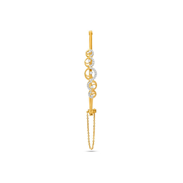 Tanishq 18 KT Diamond Bangle for Women 4