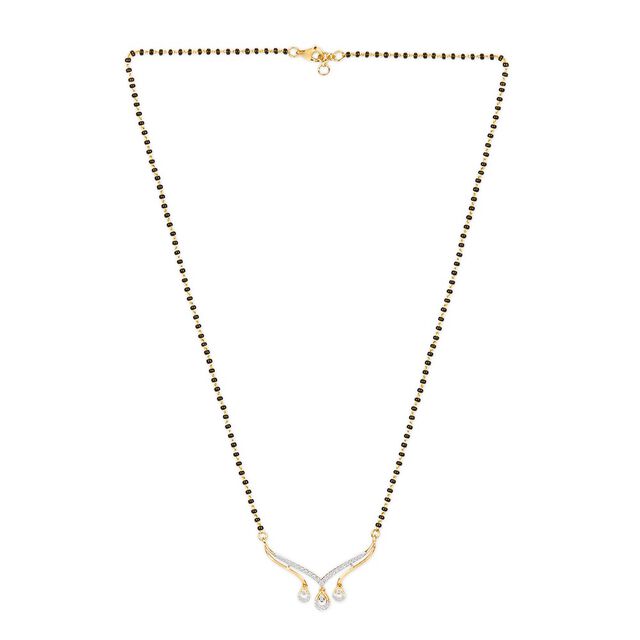 Tanishq 18KT Diamond Mangalsutra for Women 