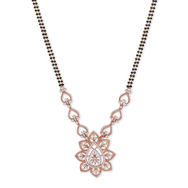 Tanishq 18KT Diamond Mangalsutra for Women 2