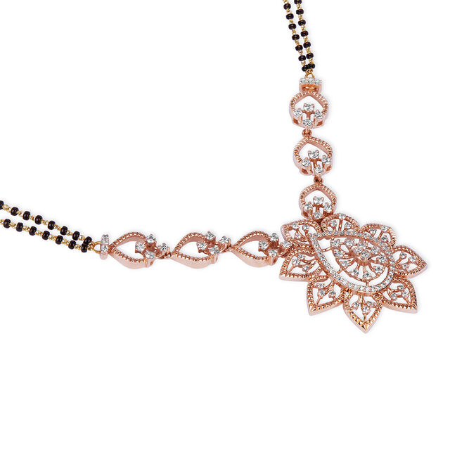 Tanishq 18KT Diamond Mangalsutra for Women 3