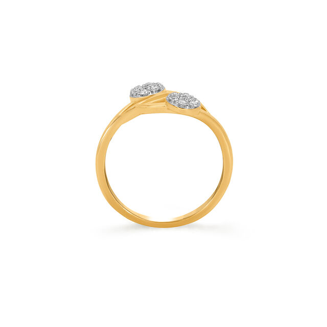 Tanishq 18 KT Diamond Finger Ring for Women