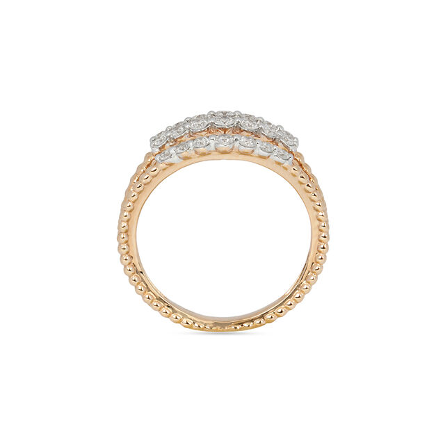 Tanishq 18KT Diamond Finger Ring for Women 4