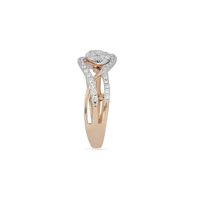 Tanishq 18KT Diamond Finger Ring for Women 2