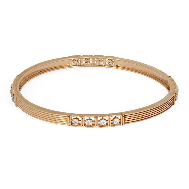 Tanishq 18KT Diamond Bangle for Women 
