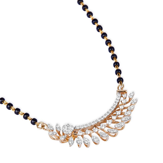 Tanishq 18KT Diamond Mangalsutra for Women 3