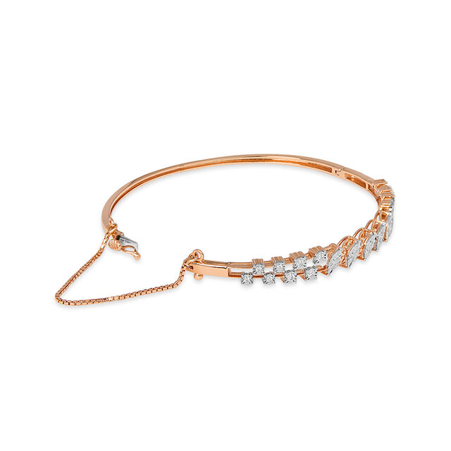 Tanishq 18KT Diamond Bangle for Women 2