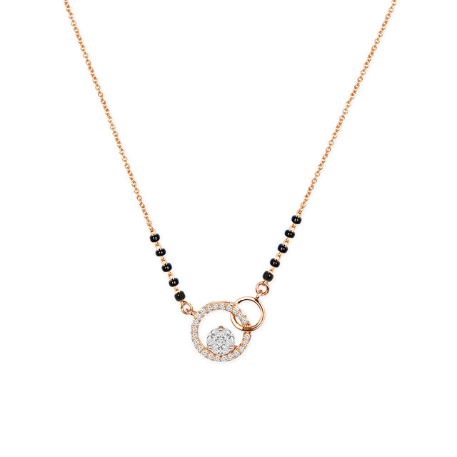 Tanishq 18KT Diamond Mangalsutra for Women 2