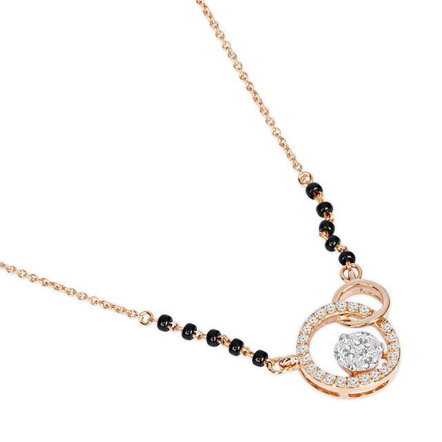 Tanishq 18KT Diamond Mangalsutra for Women 3