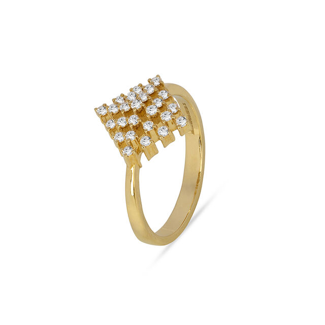 Tanishq 18KT Diamond Finger Ring for Women 5