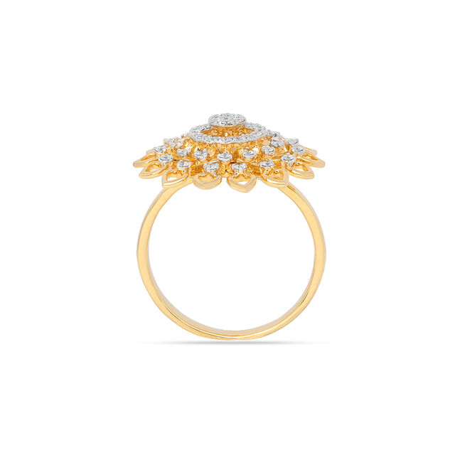 Tanishq 18KT Diamond Finger Ring for Women 2