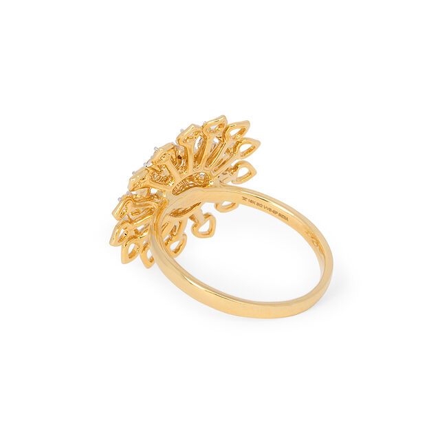 Tanishq 18KT Diamond Finger Ring for Women 3