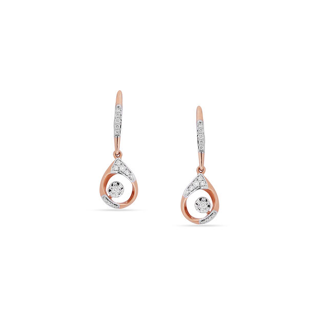 Tanishq 18KT Diamond Necklace Set for Women 4