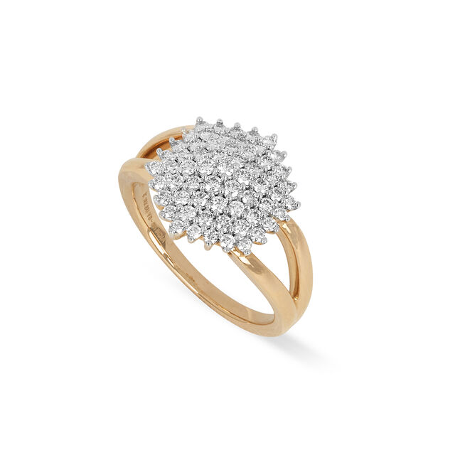 Tanishq 18KT Diamond Finger Ring for Women 2