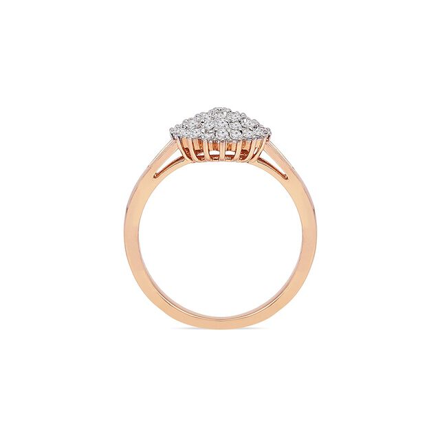 Tanishq 18KT Diamond Finger Ring for Women 4