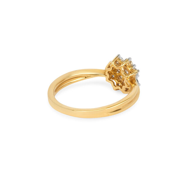 Tanishq 18KT Diamond Finger Ring for Women 4