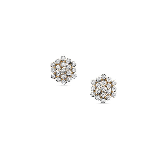 Tanishq 18KT Diamond Earrings for Women 