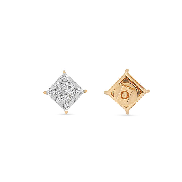 Timeless Allure Diamond Stud Earrings 4