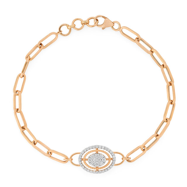 Tanishq 18KT Diamond Bracelet for Women 