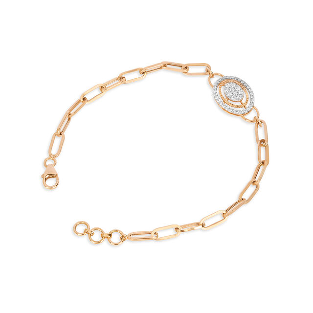 Tanishq 18KT Diamond Bracelet for Women 2