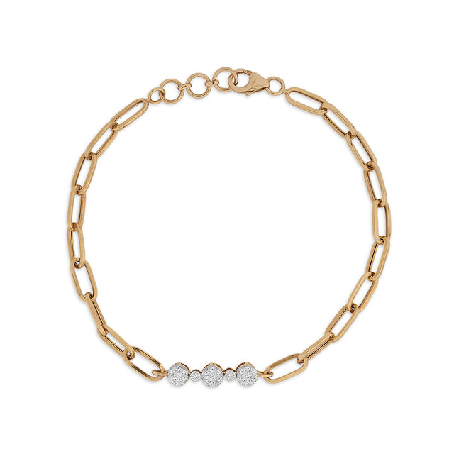 Tanishq 18KT Diamond Bracelet for Women 