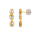 Tanishq 18 Karat Diamond Earrings for Women 2