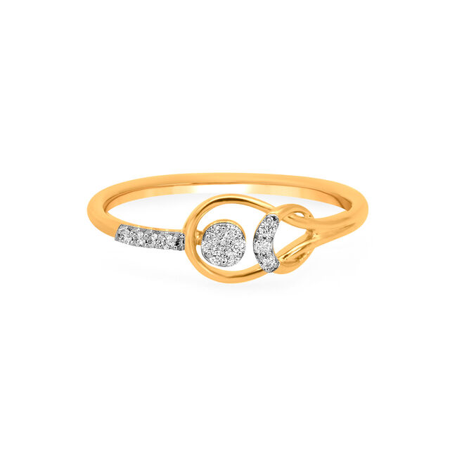 Tanishq 18KT Diamond Finger Ring for Women