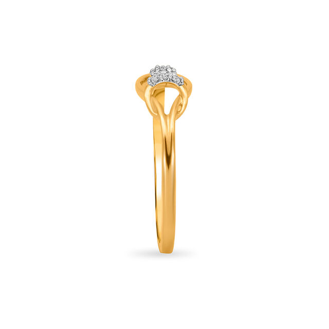 Tanishq 18KT Diamond Finger Ring for Women