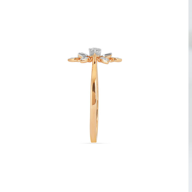Tanishq 18 KT Diamond Finger Ring for Women
