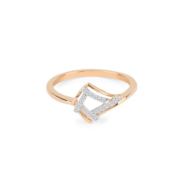 Tanishq 18KT Diamond Finger Ring 