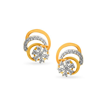 Tanishq 18KT Diamond Earrings for Women