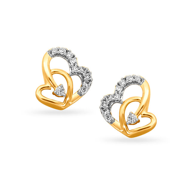Tanishq 18KT Diamond Earrings for Women 
