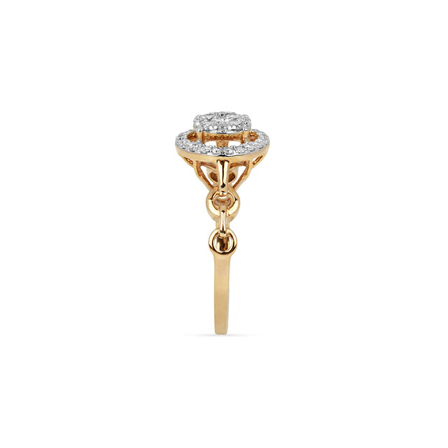 Tanishq 18KT Diamond Finger Ring for Women 2