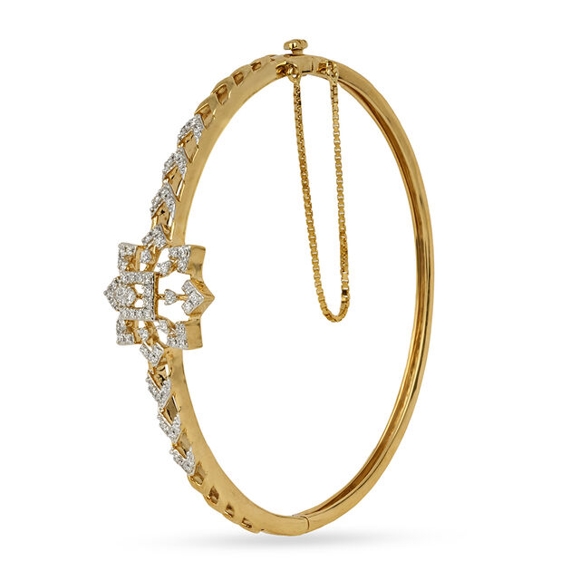 Tanishq 18KT Diamond Bangle for Women 2