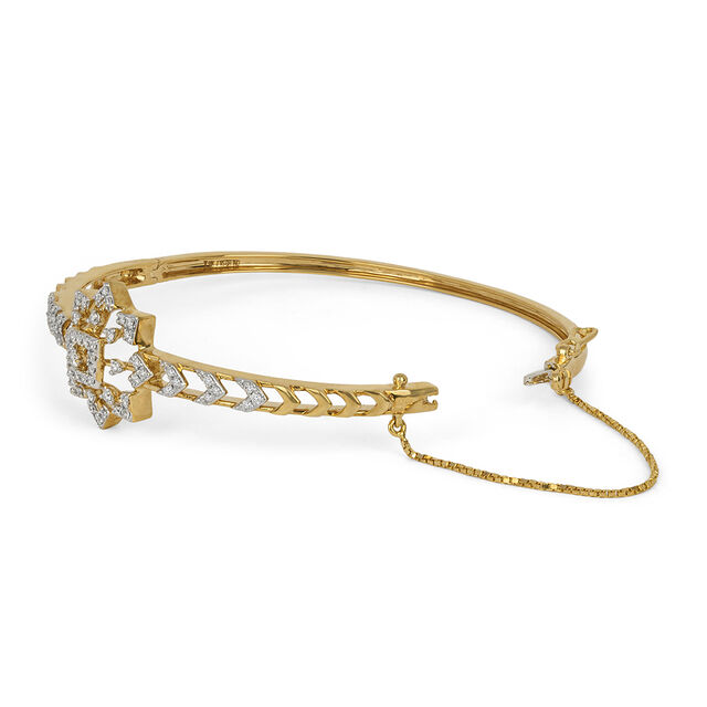 Tanishq 18KT Diamond Bangle for Women 3